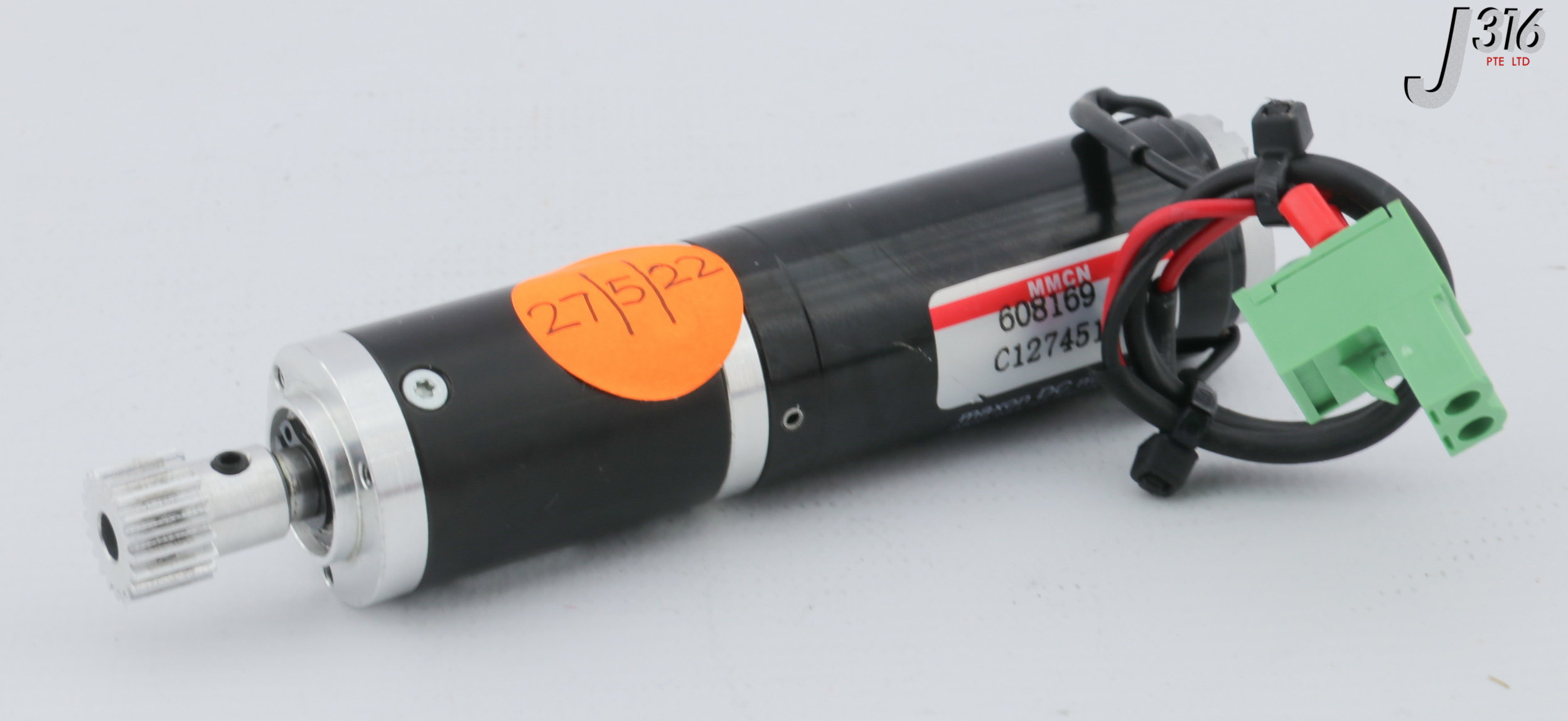 p 28884 MAXON MOTOR DC MOTOR W/ GEAR 10008638-00, 611822 2322.983